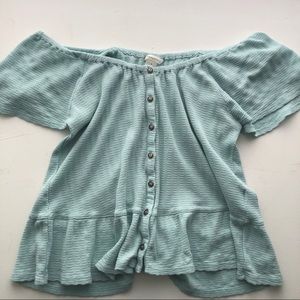 Aeropostale Off The Shoulder Top